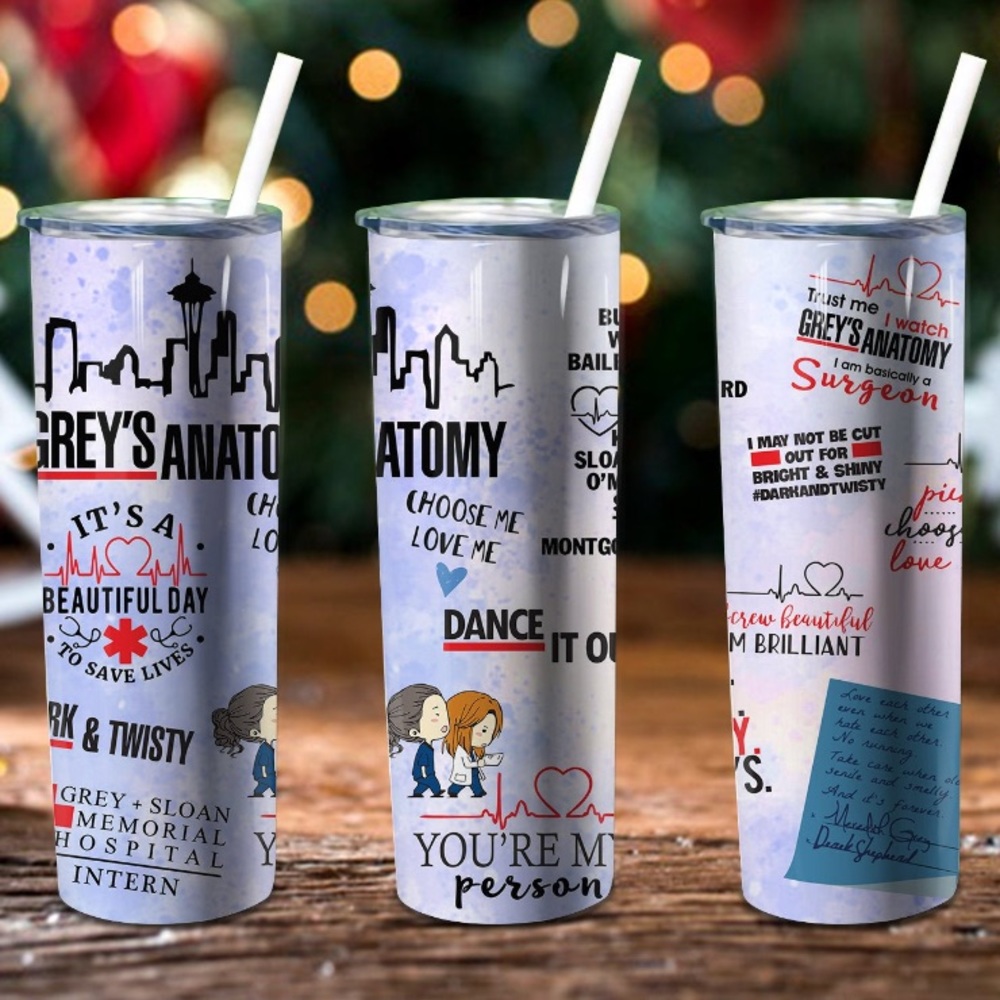 Best selling Grey’s Anatomy Tumbler